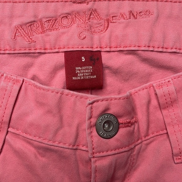 Arizona Jeans Pink Bermuda shorts Size 5 - Picture 3 of 6